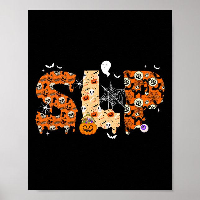 Póster Escaparate de calabaza de calabaza de disfraces de (Frente)