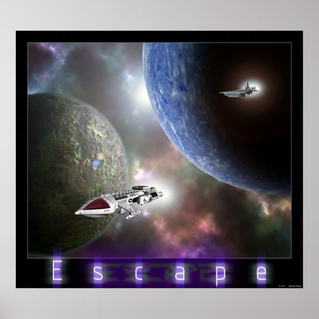 Póster Escape (Frente)