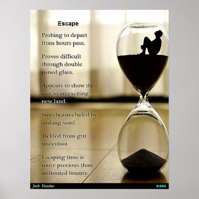 Póster Escape (Frente)