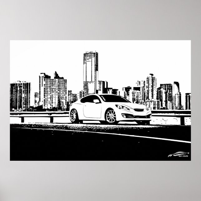 Póster Escape de la ciudad de Gen Coupe (Frente)