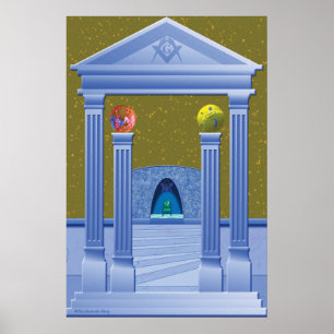 PÓSTER ESCAPE DE SUEÑO DE LA CÁMARA MASÓNICA
