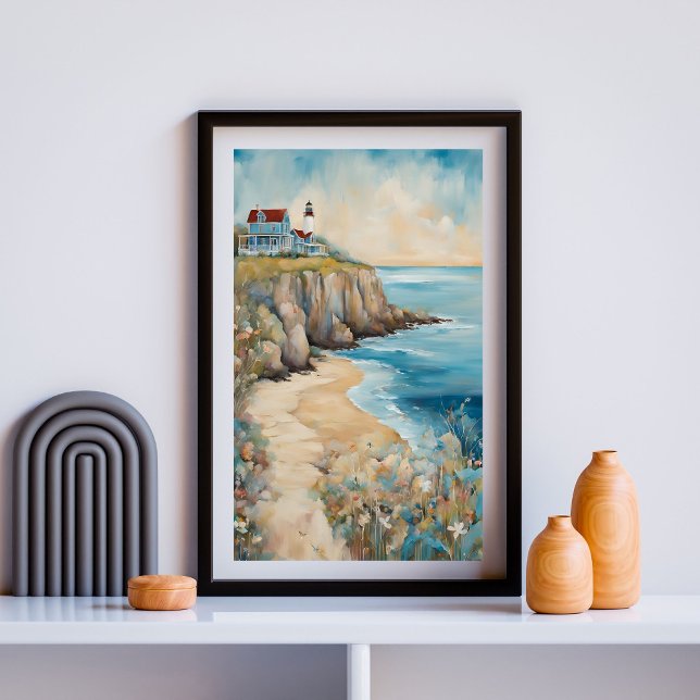 Póster Escape del Faro del Acantilado (Subido por el creador)