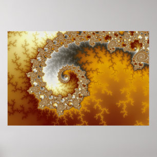 Póster Escape - poster del fractal