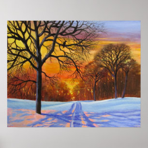 Póster Escape/ Poster del invierno