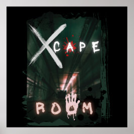 Póster Escape Room Hidden Enigma