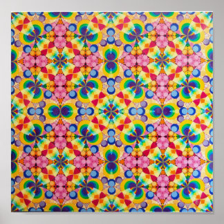 Póster Escarcha cuántica grande