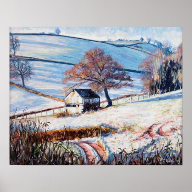 Póster Escarcha de invierno 2009 (Frente)