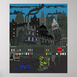 Póster Escena alternativa de Canvas London