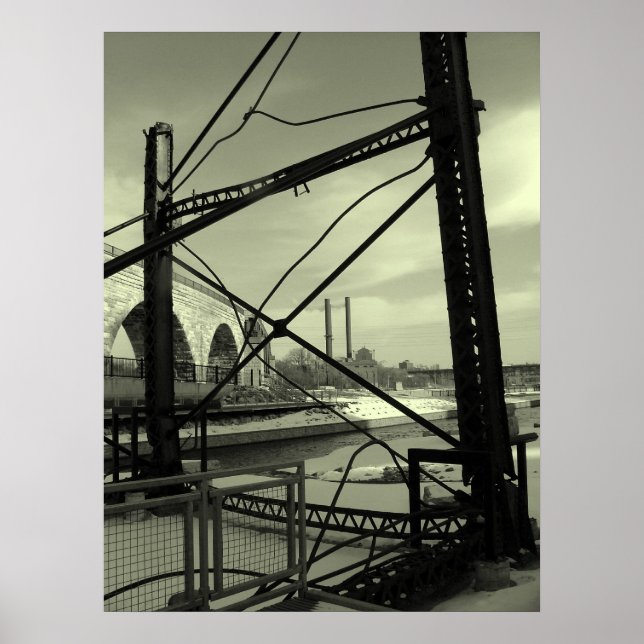 Póster Escena apocalíptica (Frente)