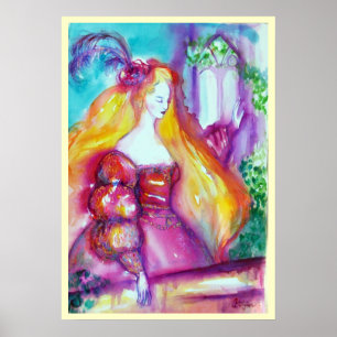 PÓSTER ESCENA DE BALCÓN DE ROMEO Y JULIET