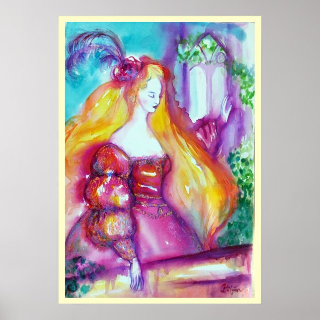 PÓSTER ESCENA DE BALCÓN DE ROMEO Y JULIET (Frente)