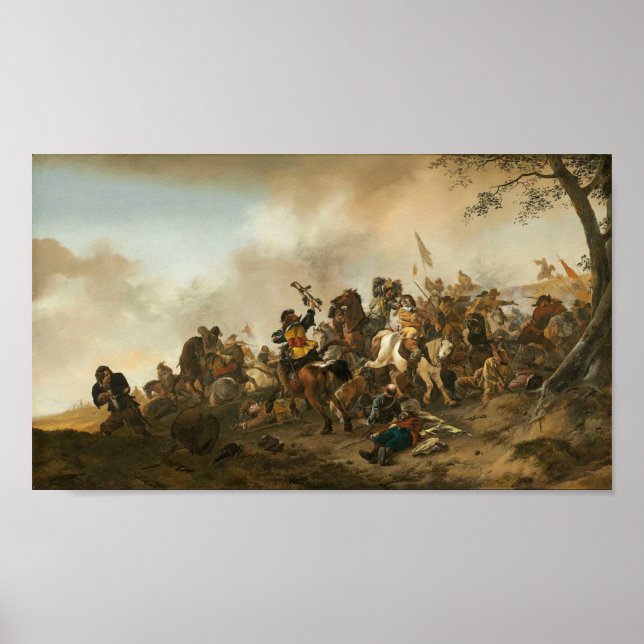 Póster Escena De Batalla (Frente)