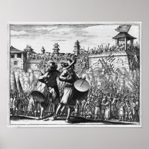 Póster Escena de batalla
