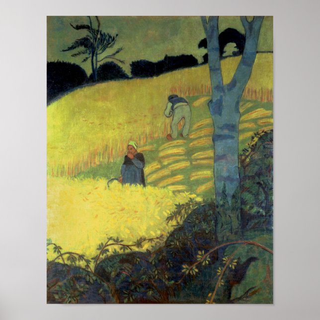 Póster Escena de cosecha (Frente)