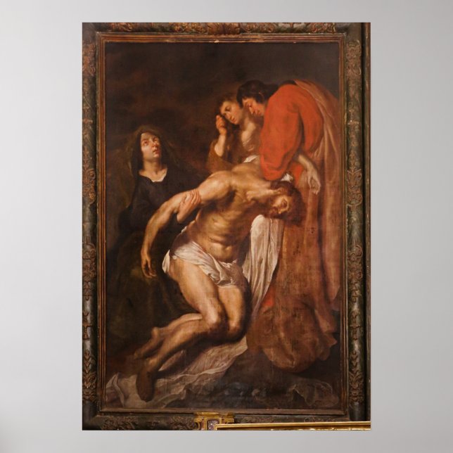 Póster Escena de deposición (Frente)