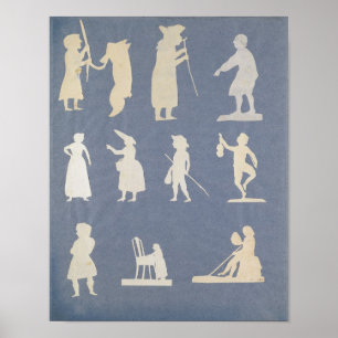 Póster Escena de género