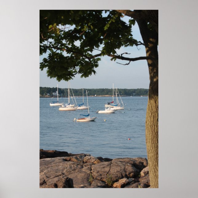 Póster Escena de la bahía (Frente)