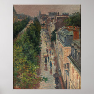 Póster Escena de la calle a París
