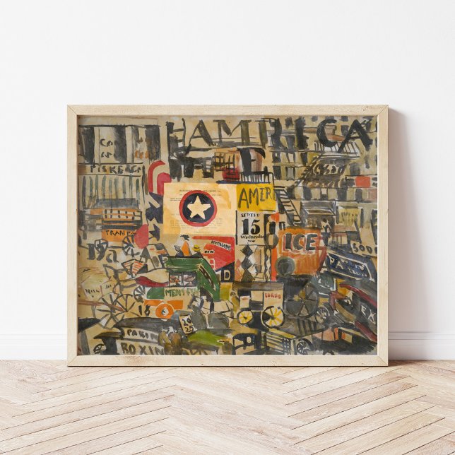 Póster Escena de la calle de Nueva York | Joaquín Torres- (Subido por el creador)