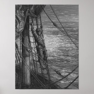 Póster Escena 'de la escarcha del Mariner antiguo