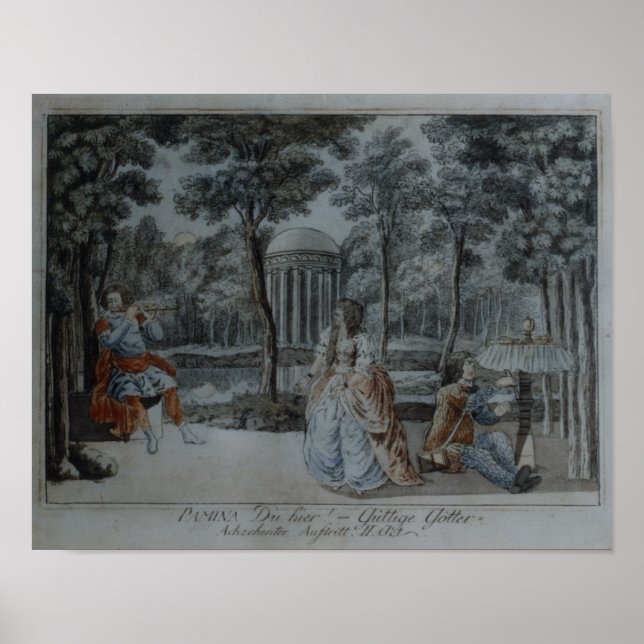 Póster Escena de 'La flauta mágica' (Frente)