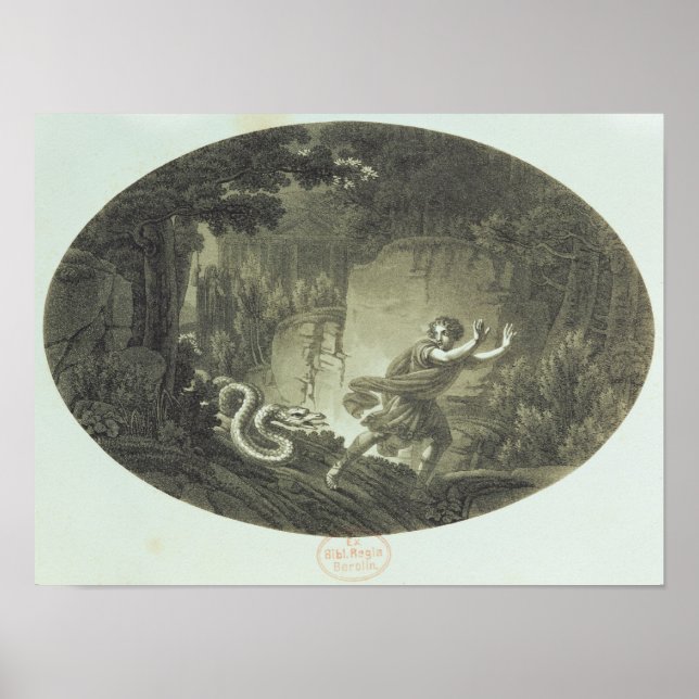 Póster Escena de 'La flauta mágica' de Mozart (Frente)