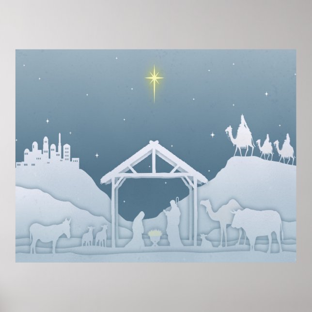 Póster Escena de la natividad (Frente)