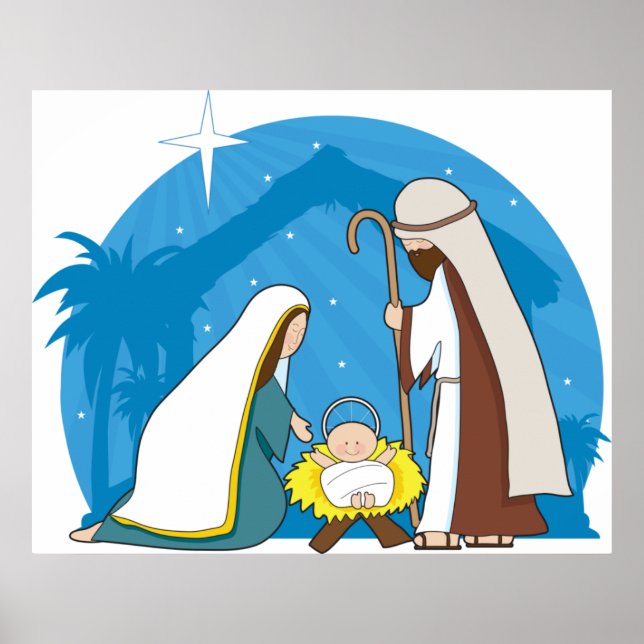 Póster Escena de la natividad (Frente)