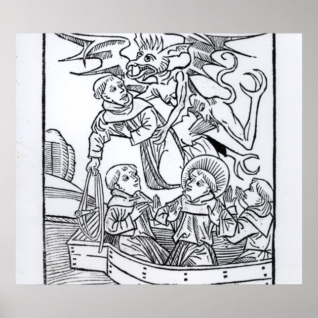 Póster Escena de 'La navegación de St. Brendan' (Frente)