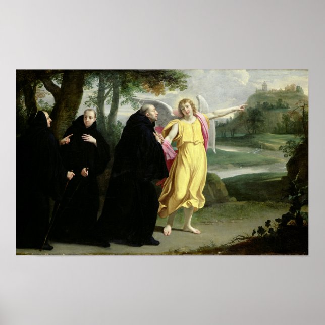 Póster Escena de la vida de San Benedicto (Frente)