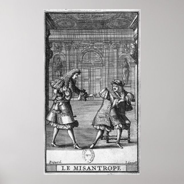 Póster Escena de 'Le Misanthrope' (Frente)