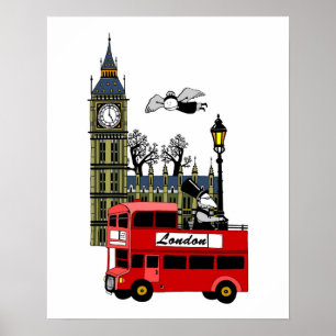 Póster Escena de Londres