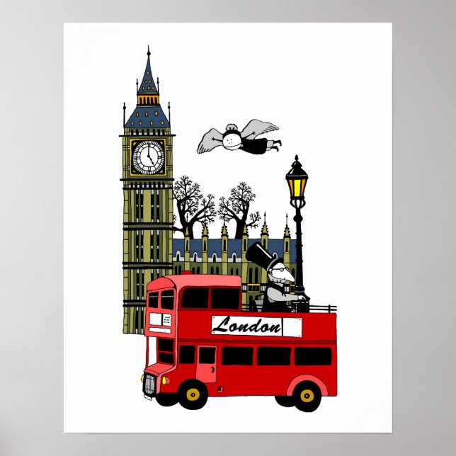 Póster Escena de Londres (Frente)
