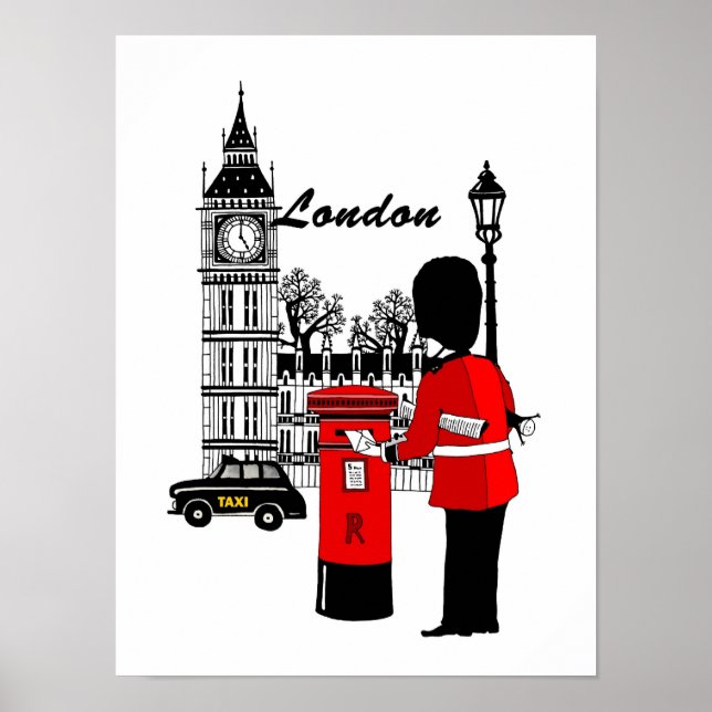Póster Escena de Londres (Frente)