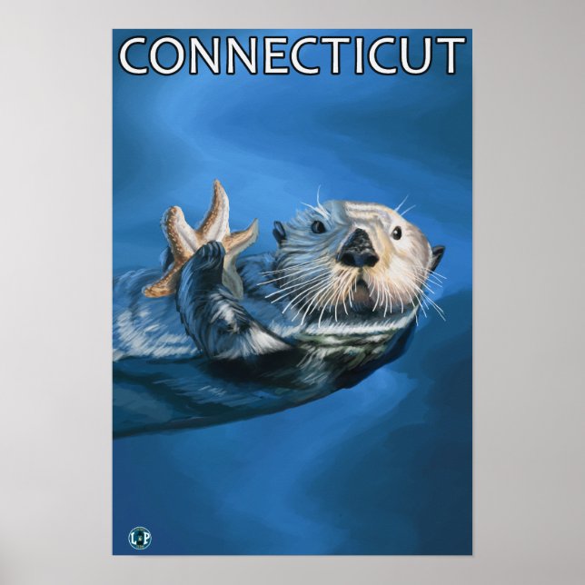 Póster Escena de Otter de ConnecticutSea (Frente)