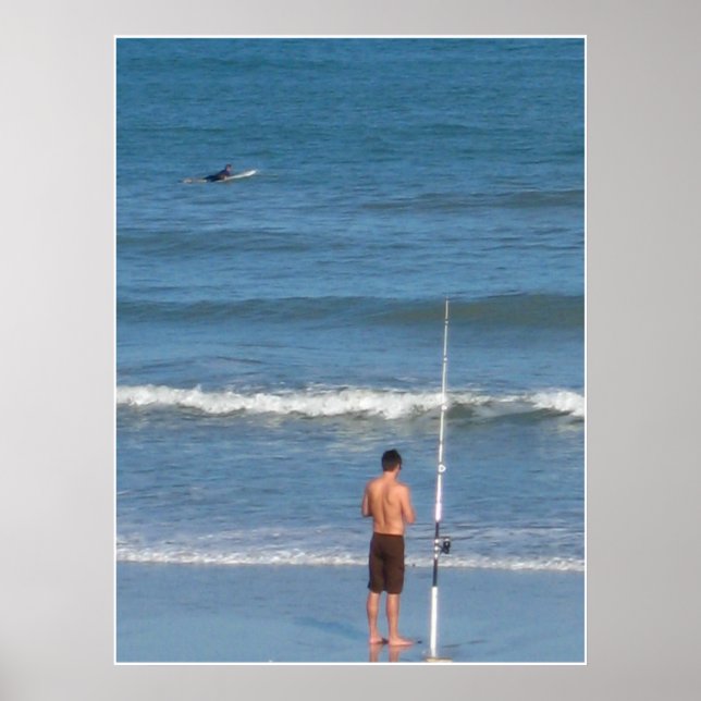 Póster escena de playa (Frente)