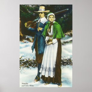 Póster Escena de Priscilla y de Juan Alden