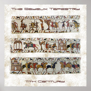 Póster Escena De Tapiz De Bayeux