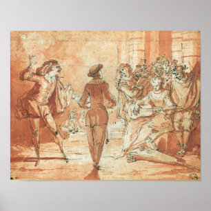 Póster Escena de teatro