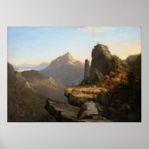 Póster Escena de The Last of the Mohicans — Cole