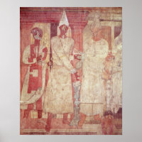Escena de un sacrificio de Conon y su familia
