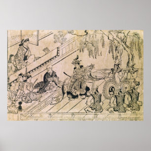 Póster Escena de una danza sagrada