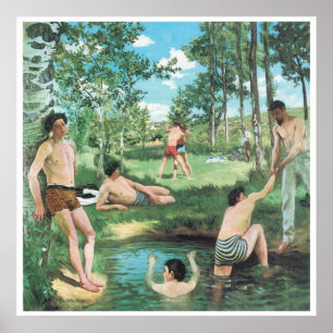 Póster Escena de verano, 1869