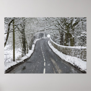Póster Escena de Winter Road