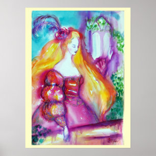 PÓSTER ESCENA DEL BALCÓN DE ROMEO Y JULIETA