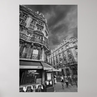 Póster Escena del café de París (IV)