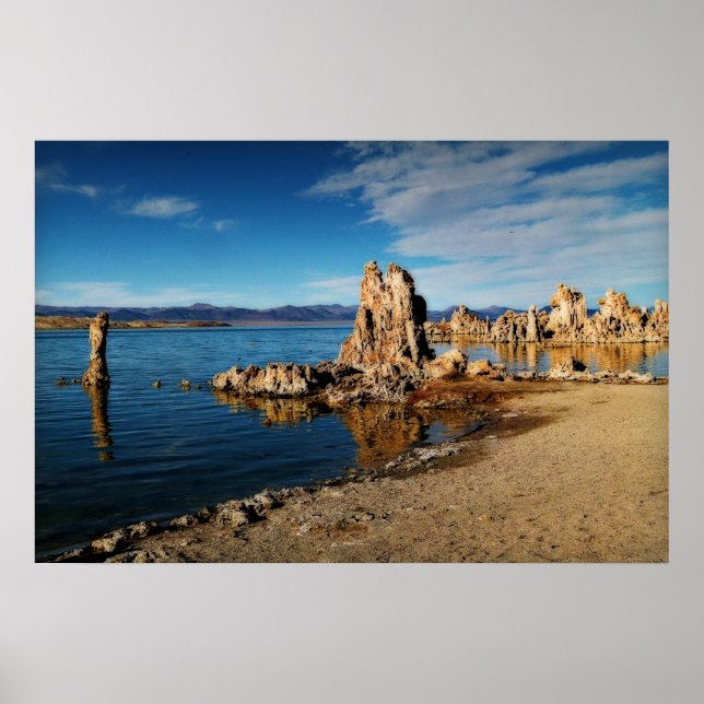Póster Escena del lago Mono (Frente)