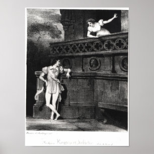 Póster Escena del Tercer acto de 'Romeo y Julieta'