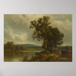 Póster Escena en el Poster de Napanoch 1883