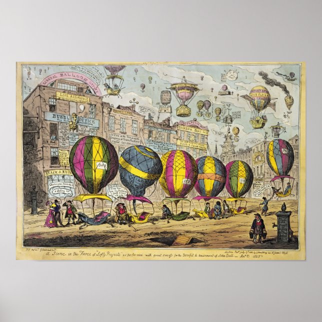 Póster Escena en la farsa 'Lofty Prospects' (Frente)